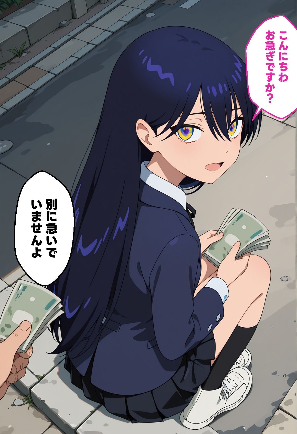 パパ活ニャアン サンプル1ページ目