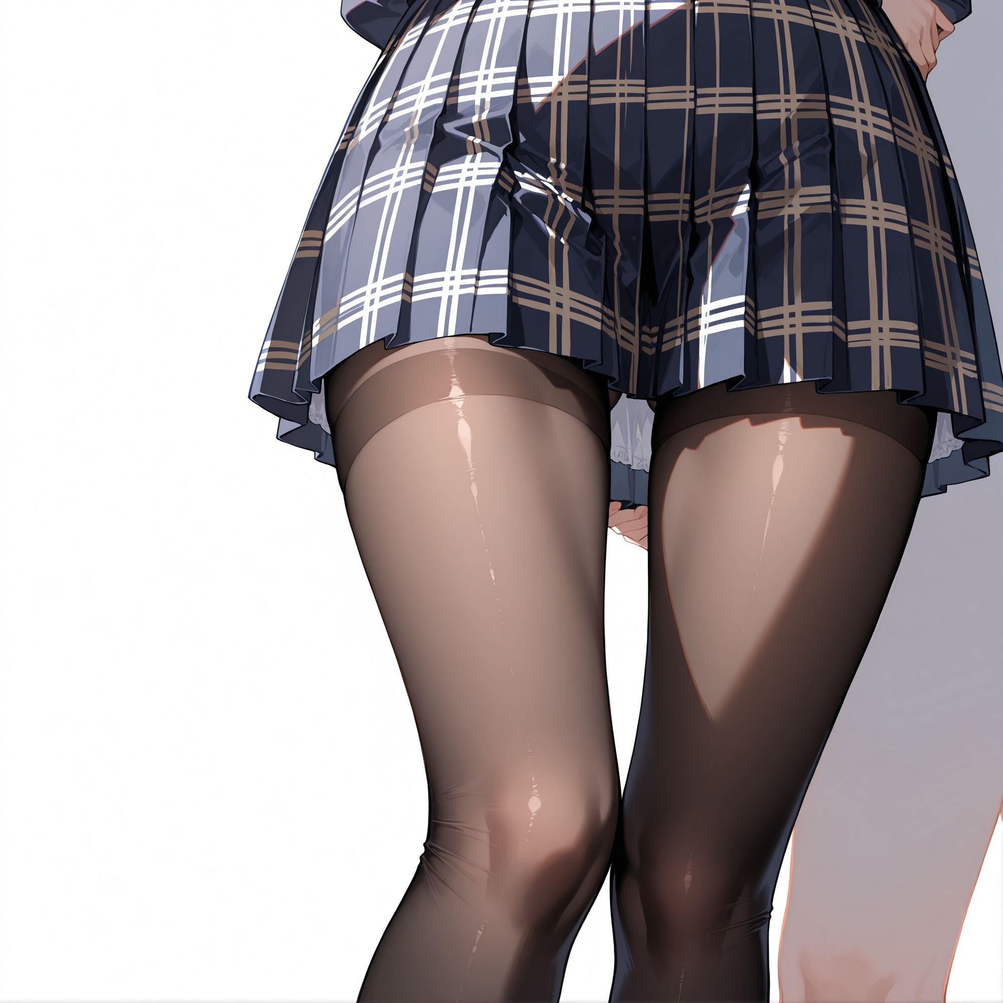 黒タイツ  制服女子 サンプル5ページ目