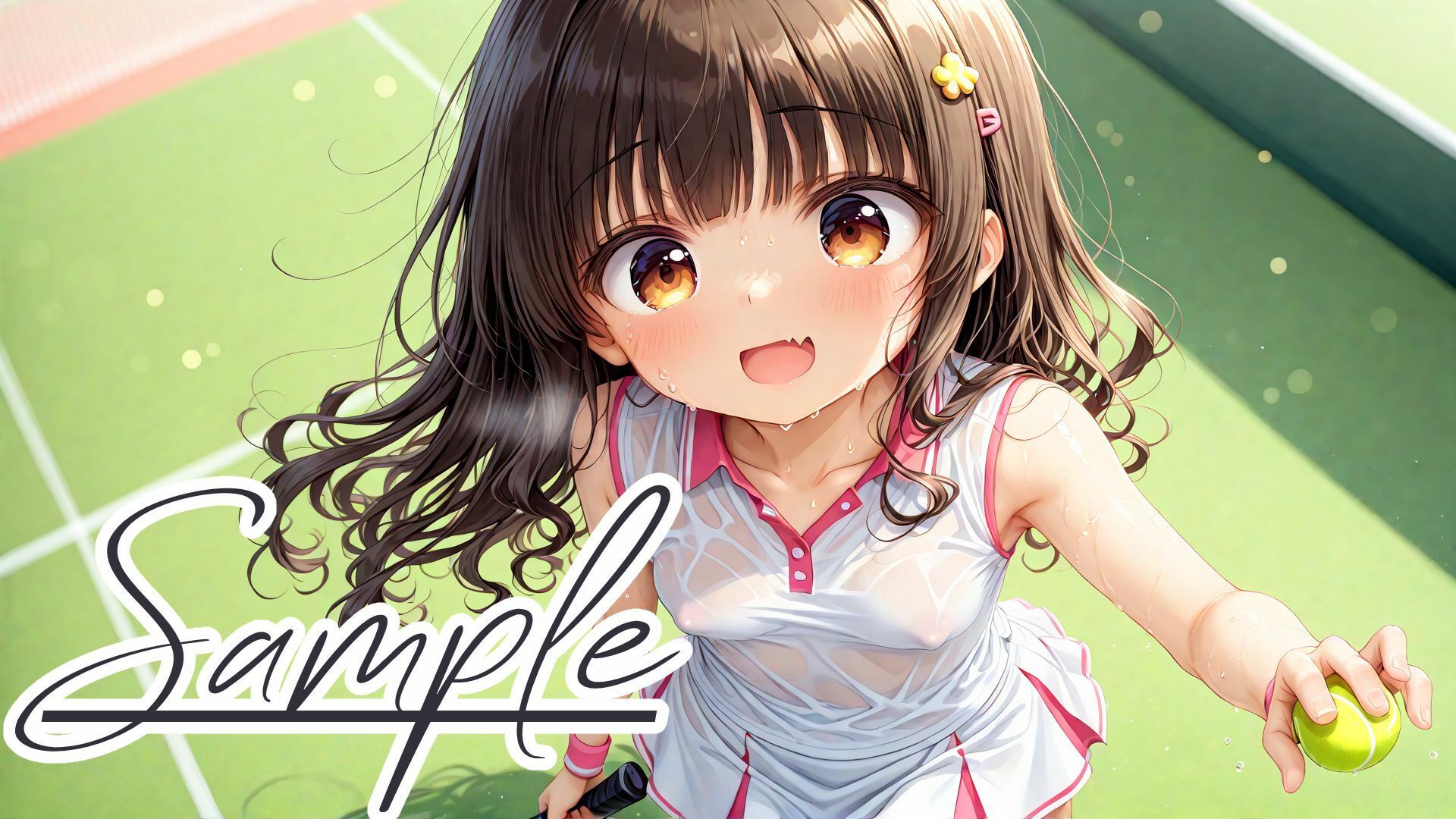 汗だく×ユニフォーム×ぶっかけ CG大全 サンプル2ページ目