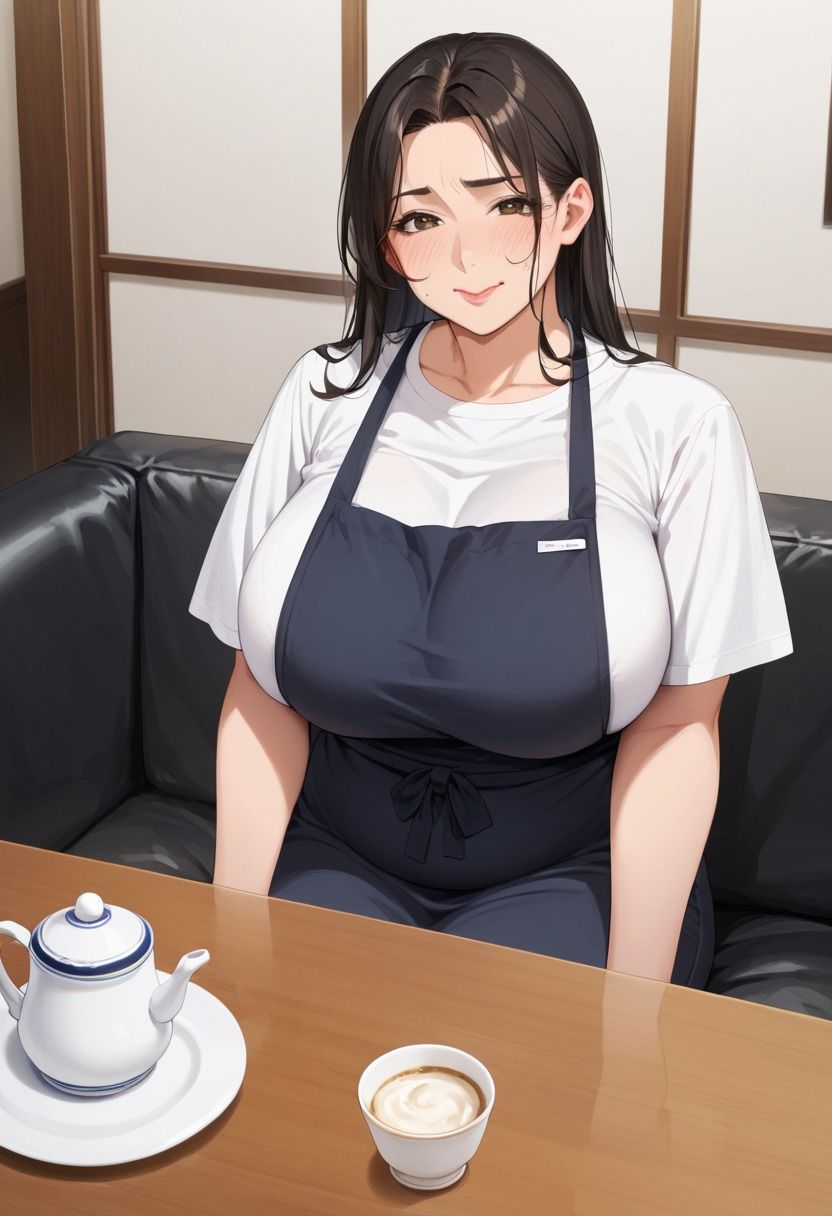 バイト先の爆乳人妻の果てしない性欲 サンプル1ページ目