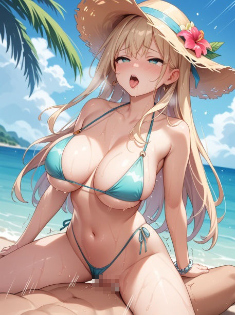 ハーレムギャルビーチ サンプル5ページ目