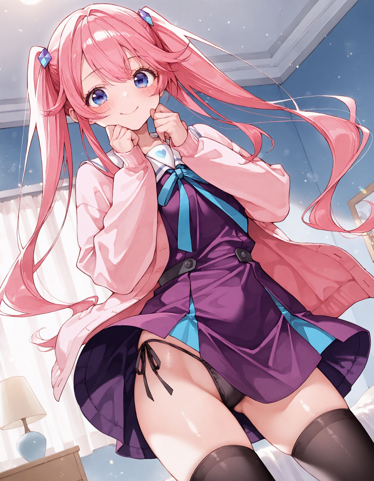 紫〇寺謳華のパンチラ〜制服編〜 サンプル1ページ目