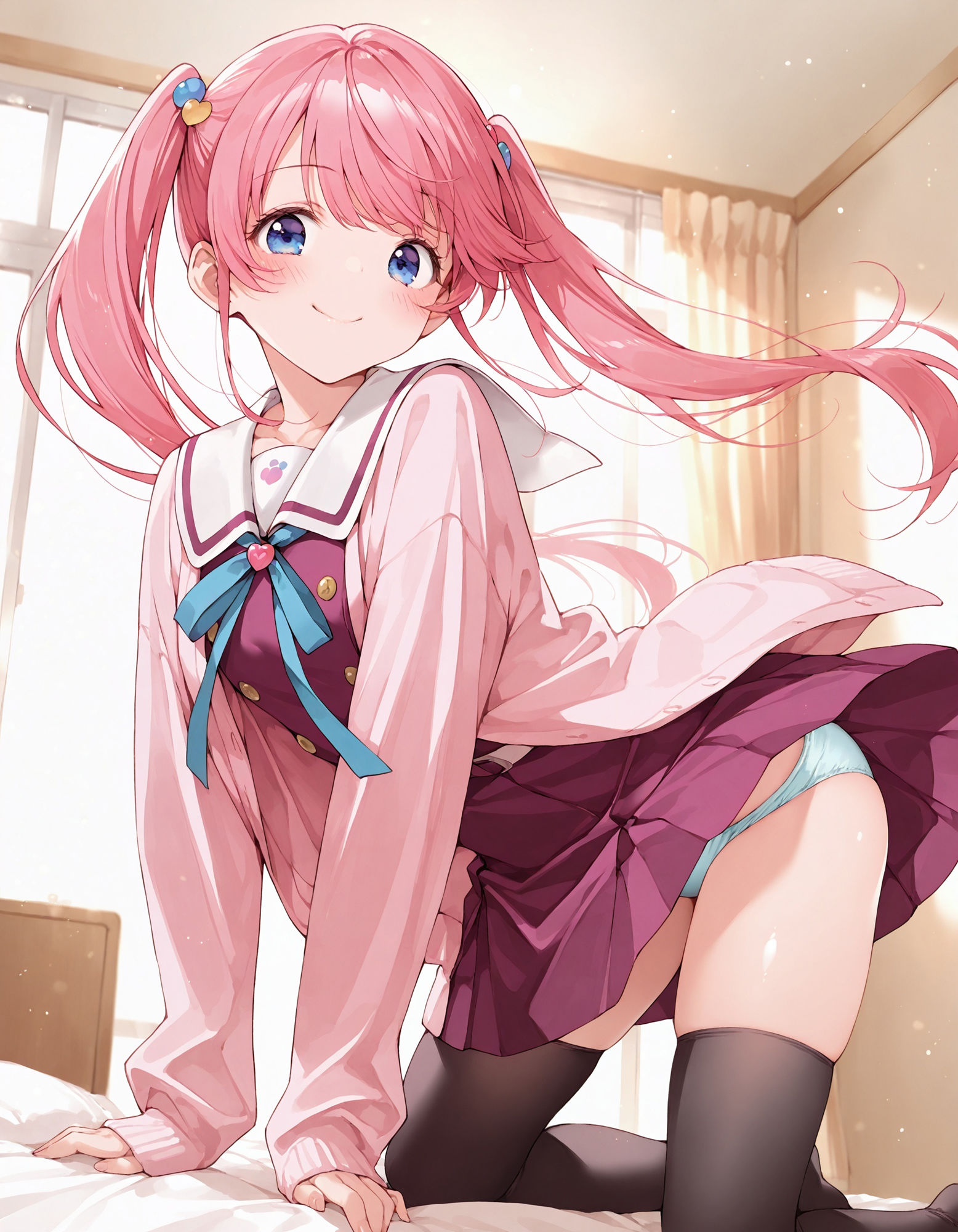 紫〇寺謳華のパンチラ〜制服編〜 サンプル5ページ目