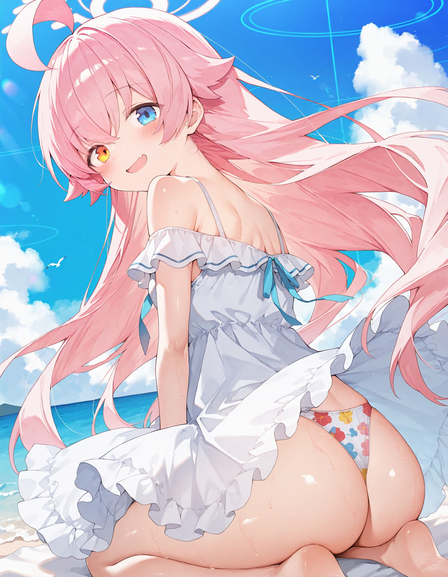 小〇遊ホシノのパンチラ〜ワンピース編〜 サンプル3ページ目