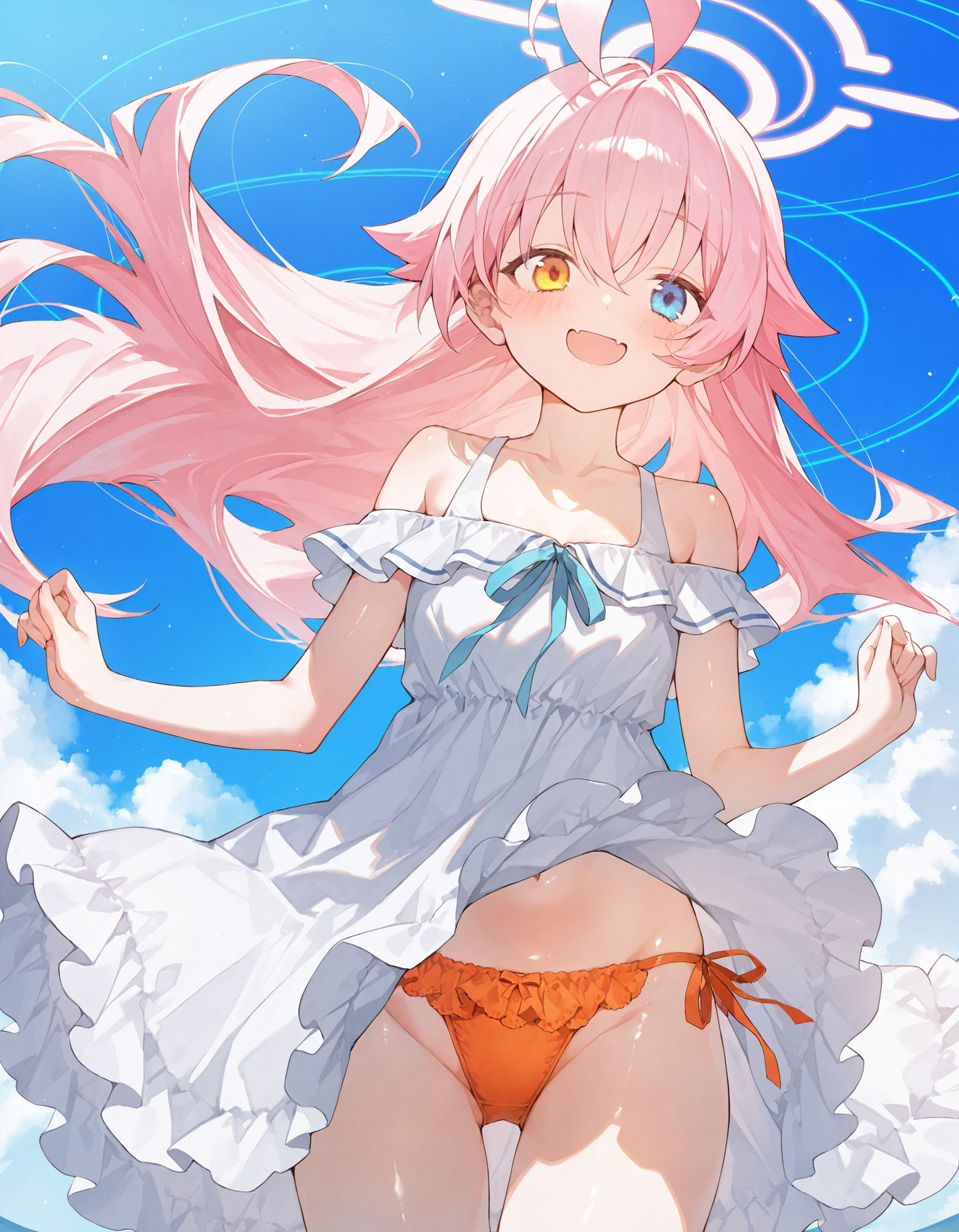 小〇遊ホシノのパンチラ〜ワンピース編〜 サンプル4ページ目