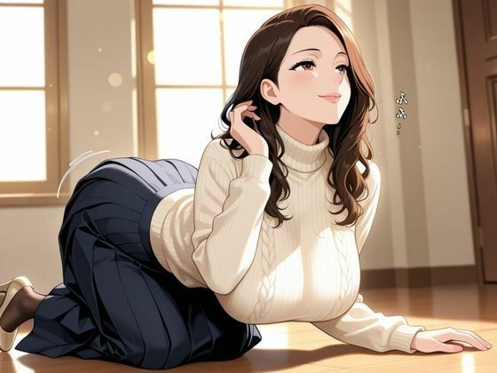 清楚上品人妻 〜ニットで隠しきれない柔らかな人妻の膨らみと香りが染みこんだパンスト〜 サンプル3ページ目