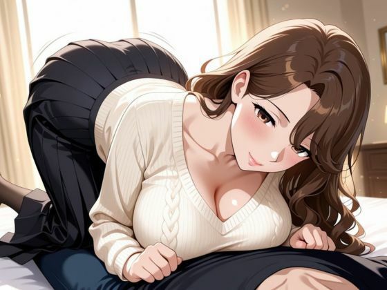 清楚上品人妻 〜ニットで隠しきれない柔らかな人妻の膨らみと香りが染みこんだパンスト〜 サンプル5ページ目