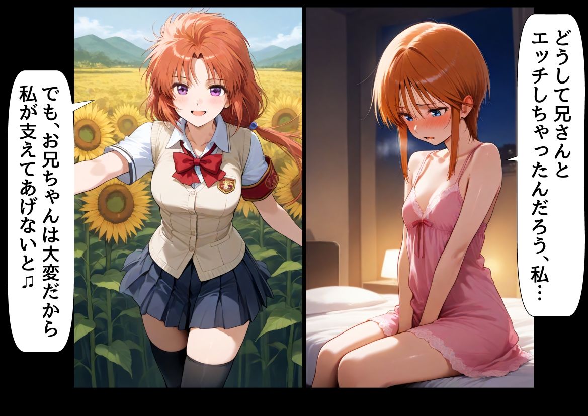 俺は大好きなマリーダのお兄ちゃんになる《セリフ有りCG版》〜《お兄ちゃんに転生》〜 サンプル7ページ目