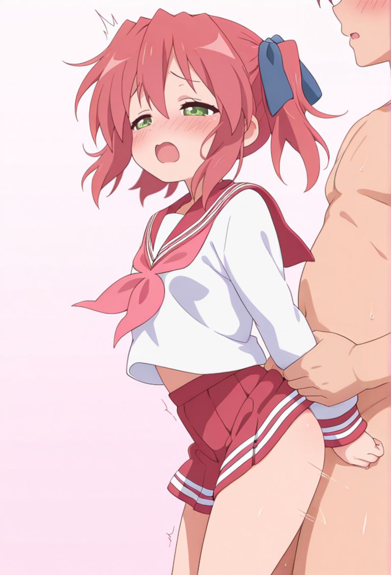 ら〇☆すた 小〇川ゆ〇か 立ちバック中心CG集 サンプル2ページ目