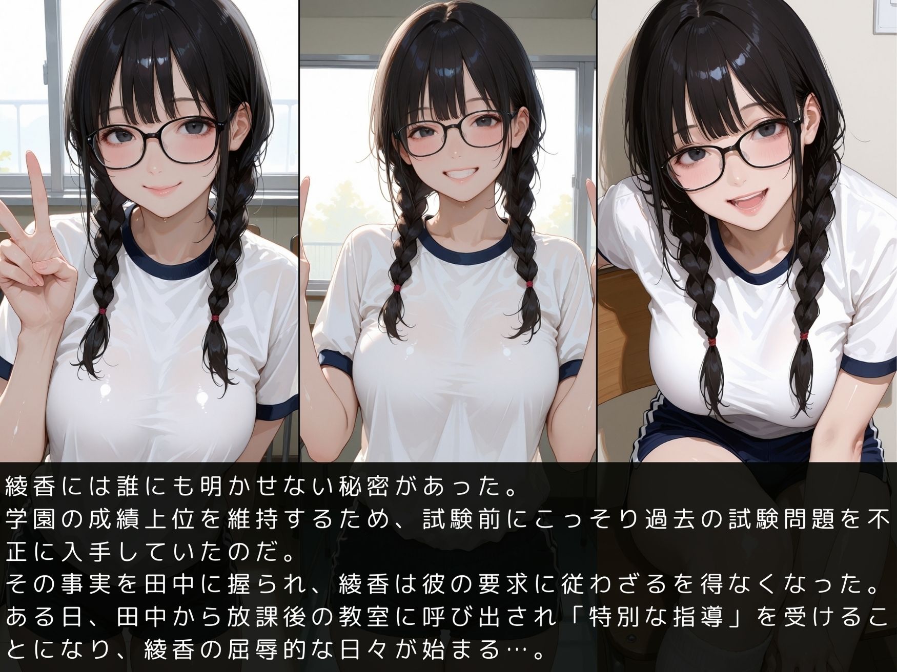 放課後の性指導 〜高梨綾香の禁断の記録 サンプル3ページ目