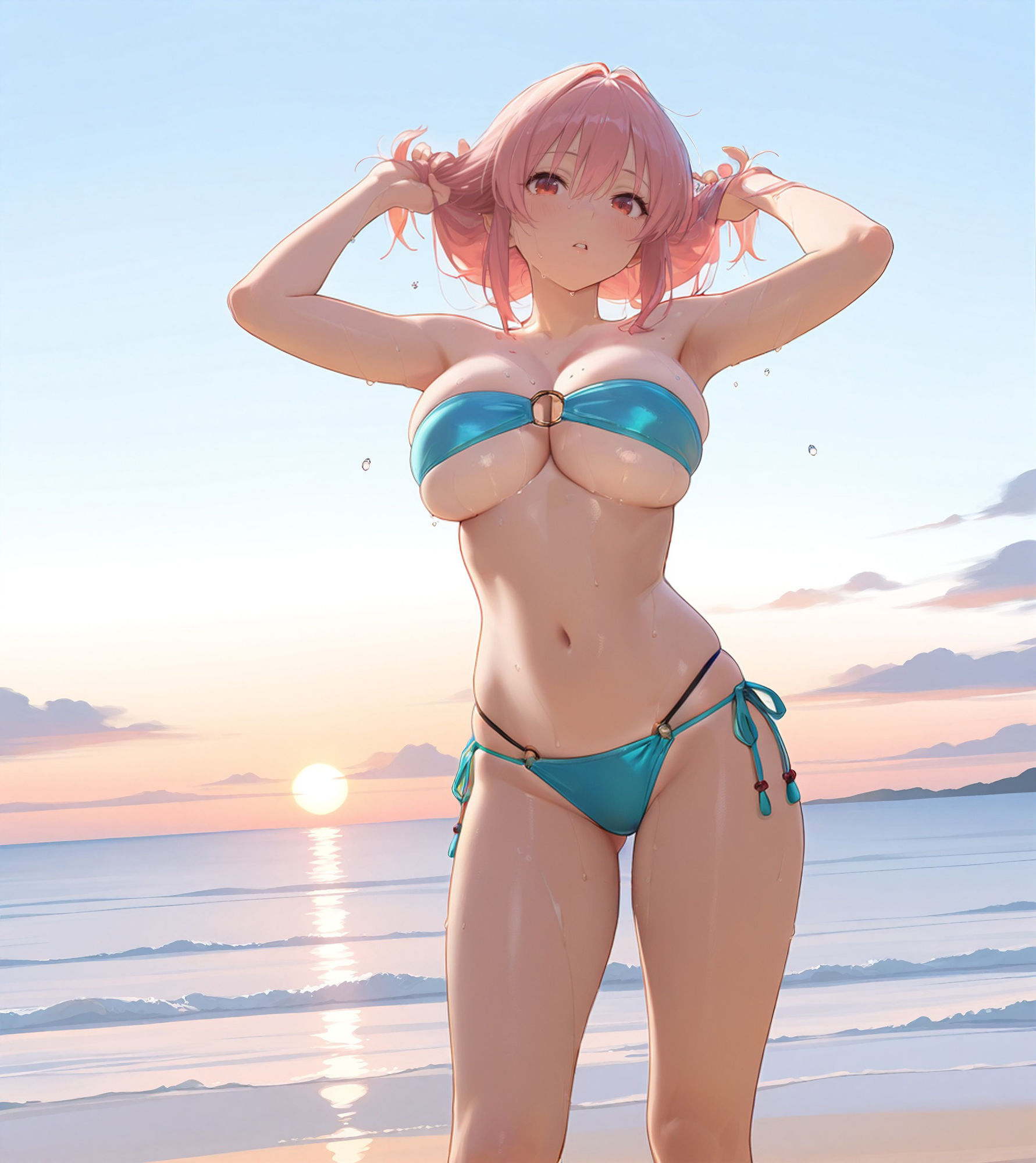 グラビア撮影  オリジナルキャラ サンプル2ページ目