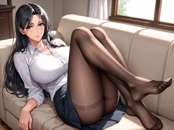 淫乱な美人上司の誘惑に乗ってみた サンプル2ページ目