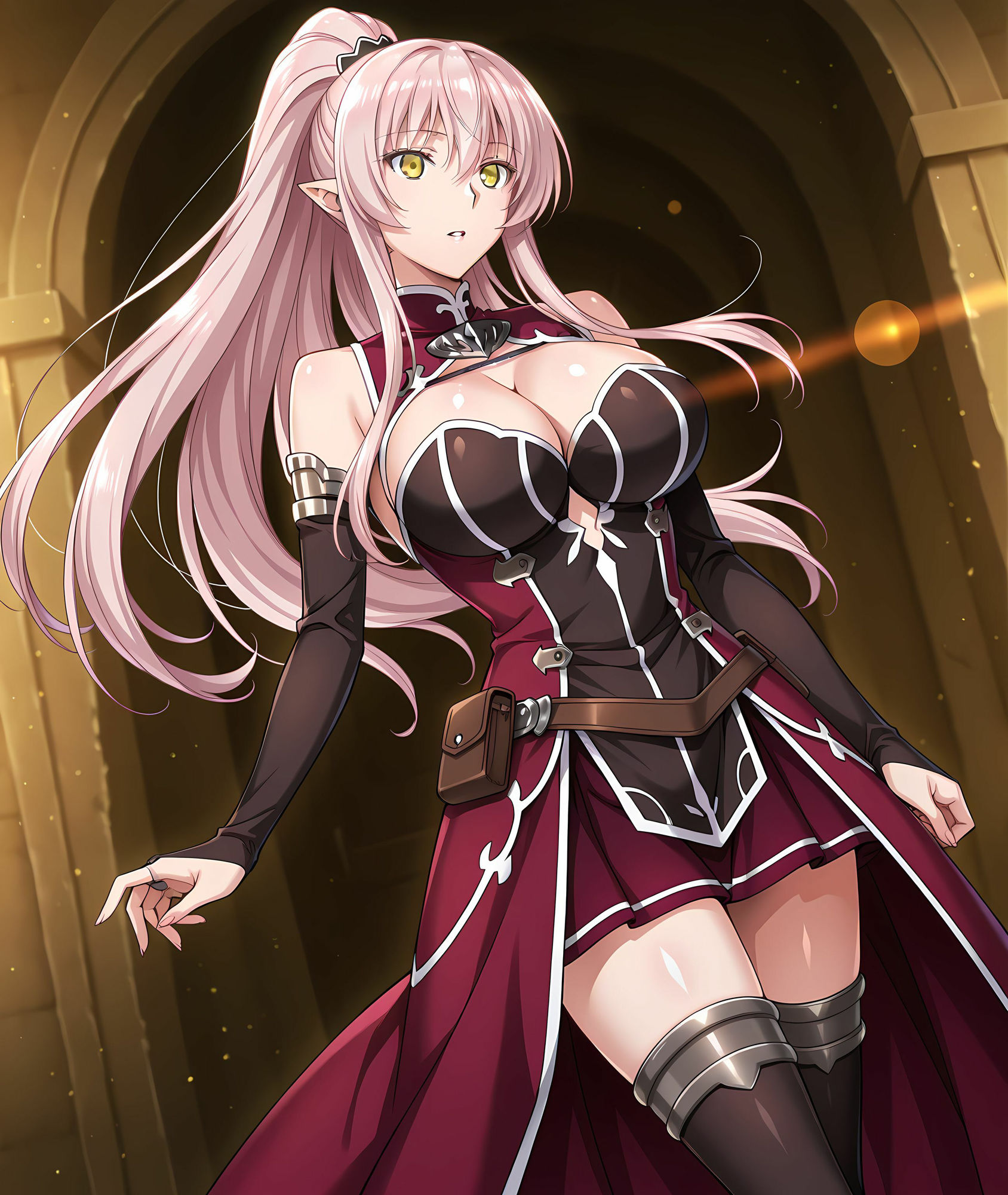 エルフ洗脳丸呑み悪堕ち〜淫魔化搾精〜 サンプル2ページ目