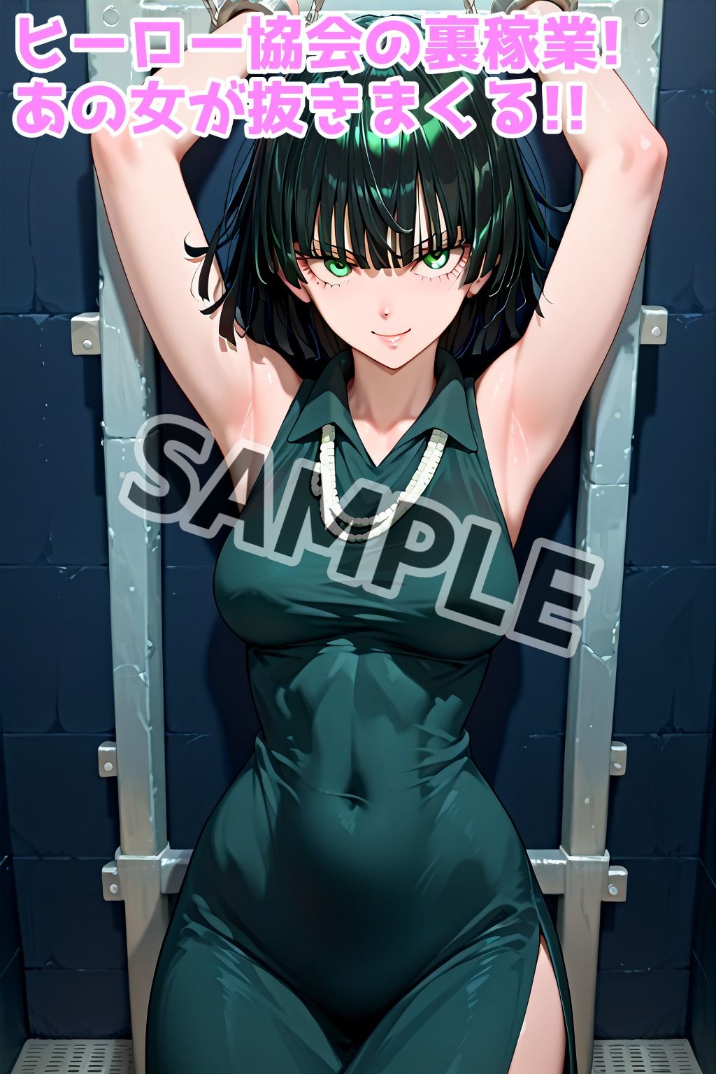 メス堕ち！地獄の女王フブキ様でもチンポには勝てなかった【セリフ付きイラスト付き】 サンプル1ページ目