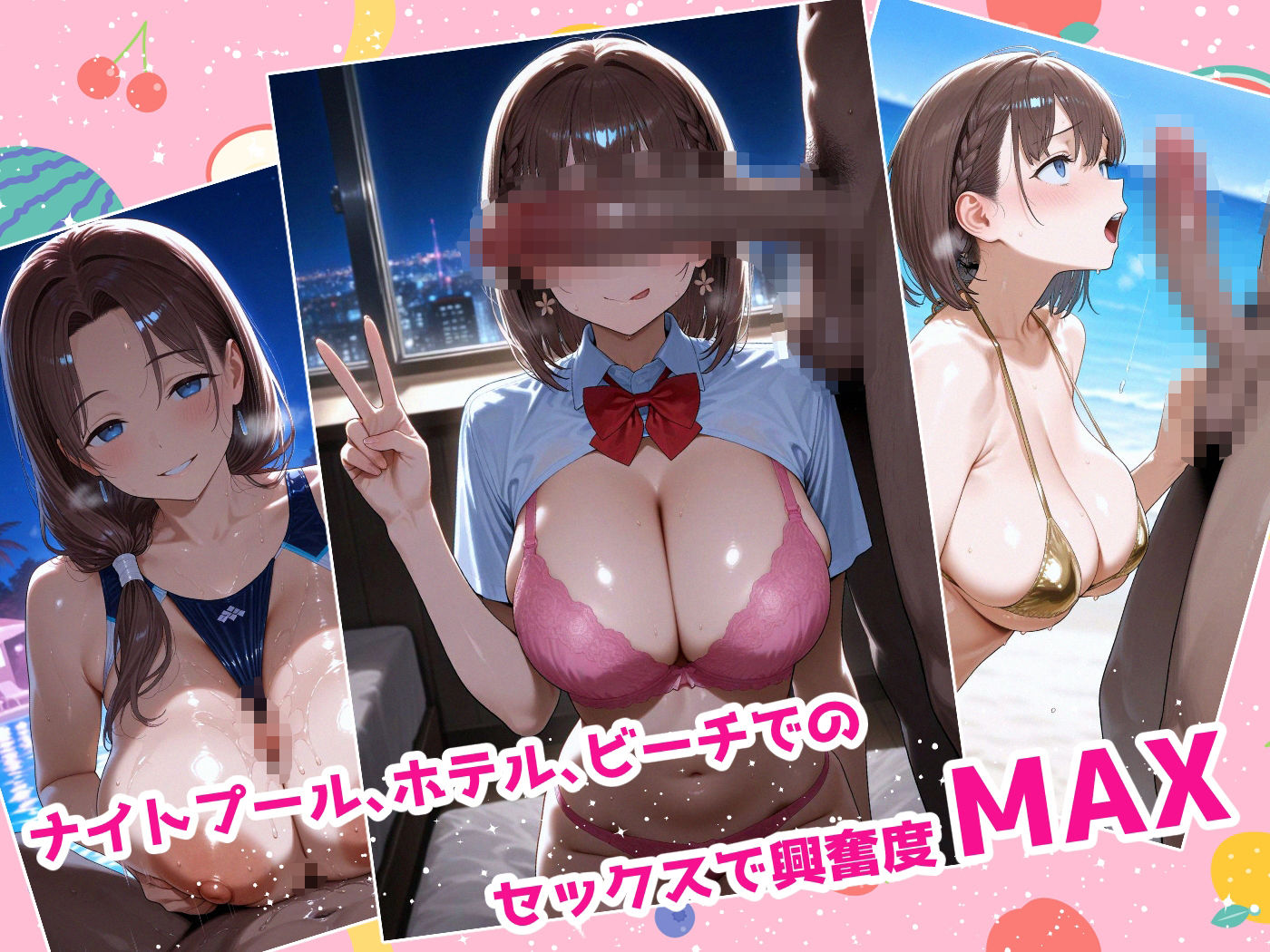 リゾートでセックス -たわわ- サンプル3ページ目