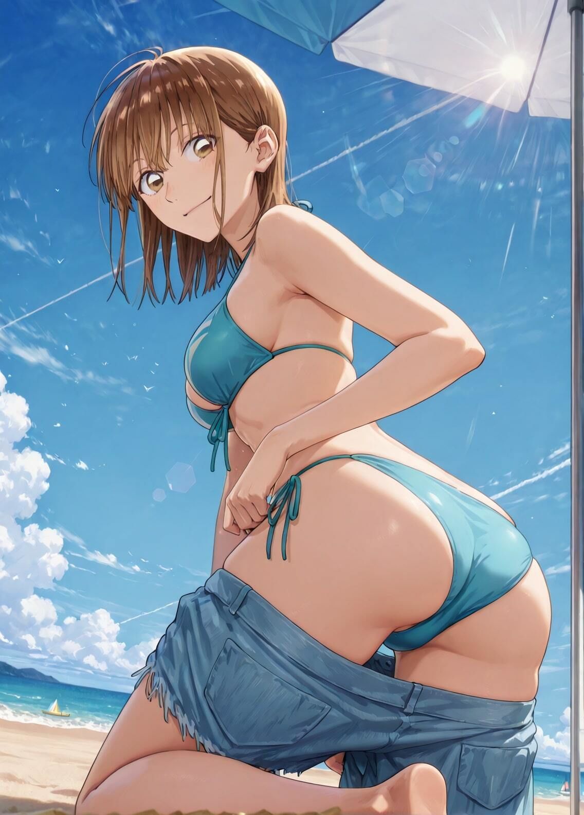 「アオのハコ」鹿野千夏セクシー写真集14（全500枚） サンプル1ページ目