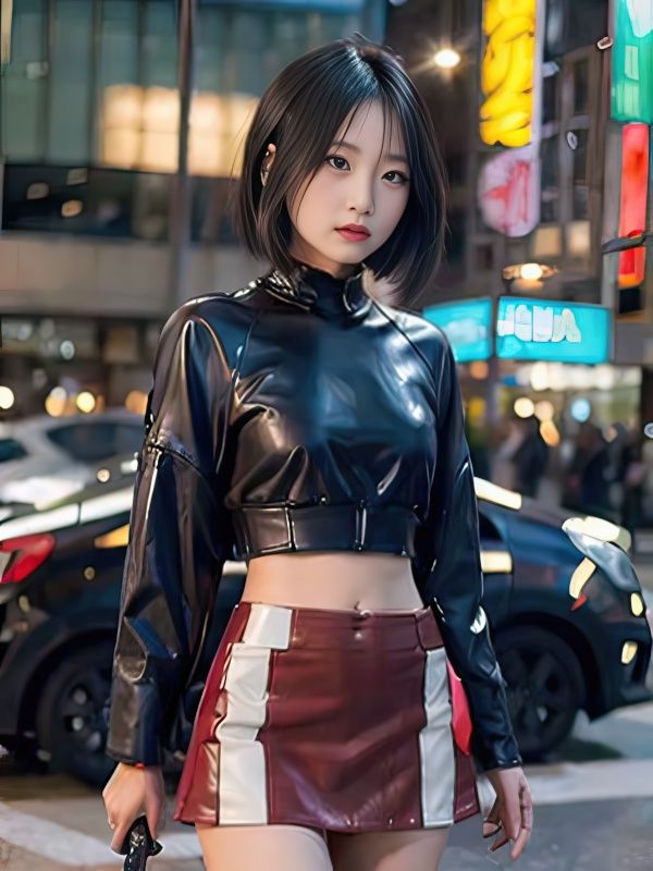 【AI実写】現代に蘇った羌瘣 ── 街角の剣士グラビア写真集 Vol.1 サンプル4ページ目