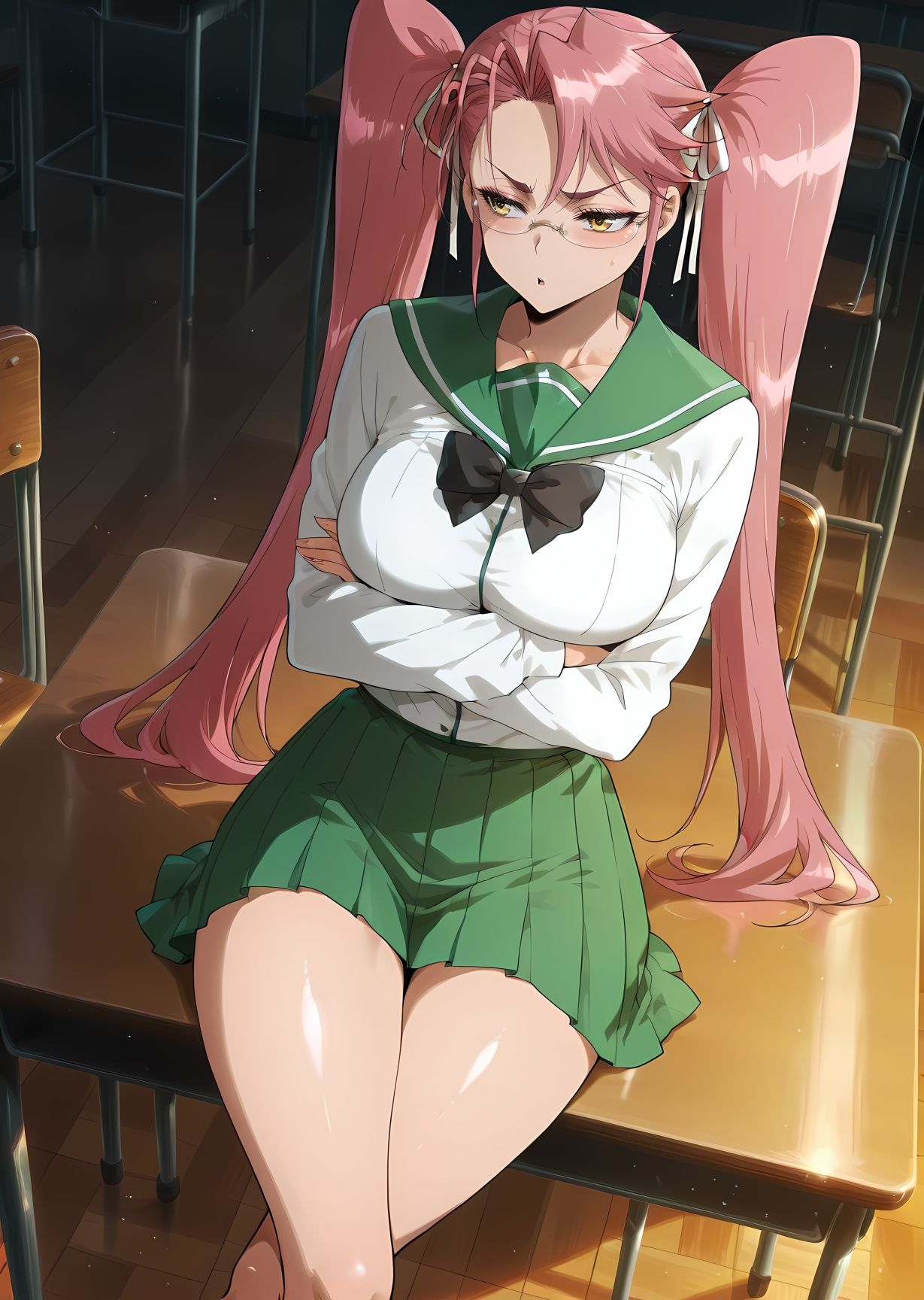 HOTD_キャラクターCG集 サンプル3ページ目