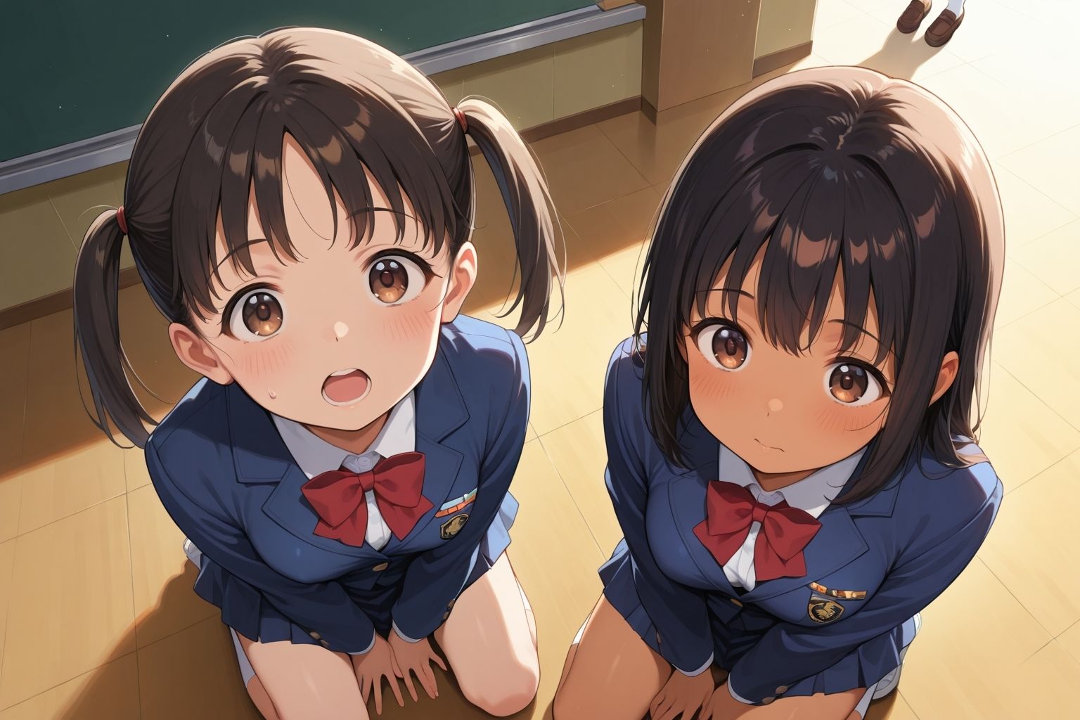 白少女は初体験  黒少女は昇天試験 サンプル4ページ目