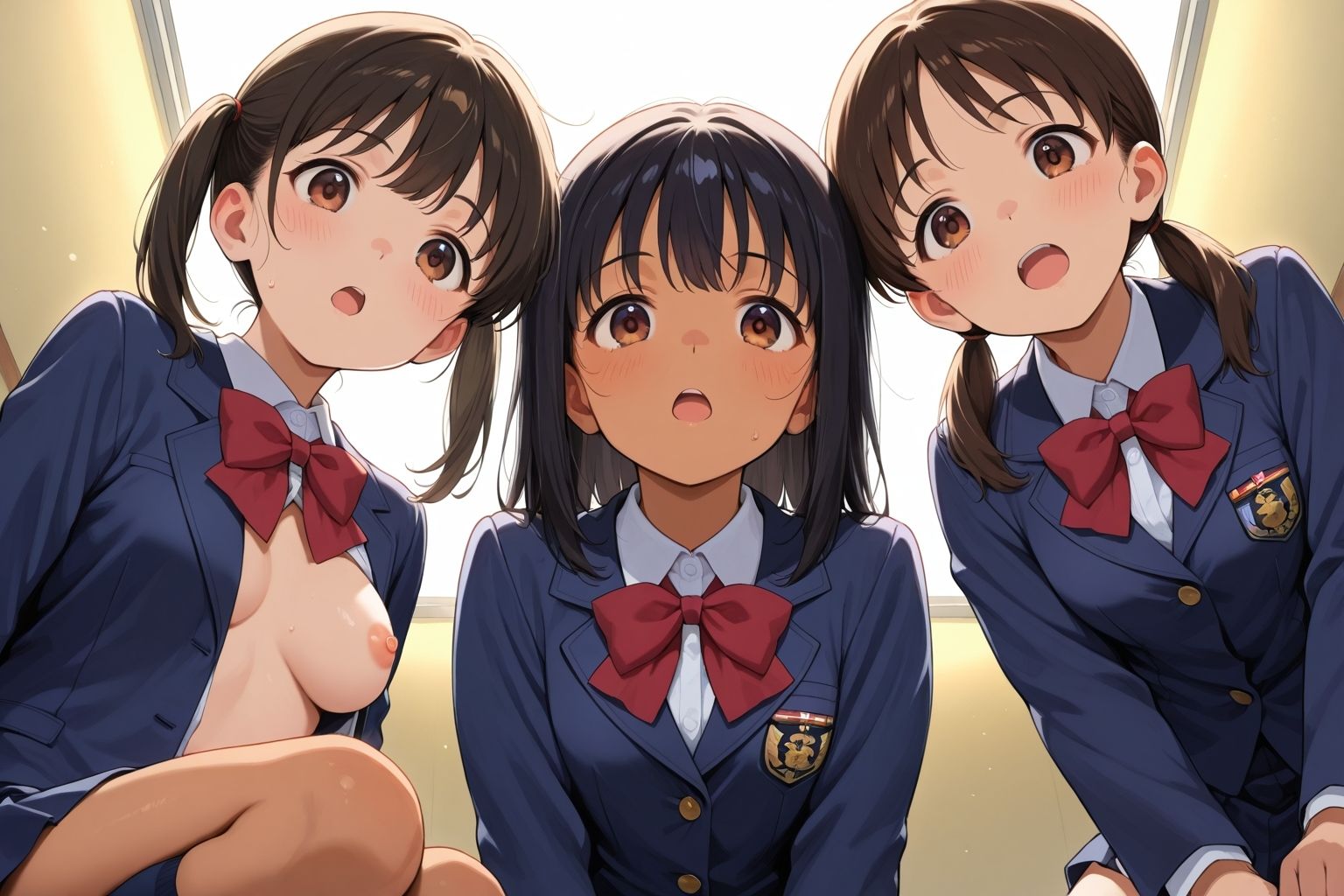 白少女は初体験  黒少女は昇天試験 サンプル5ページ目