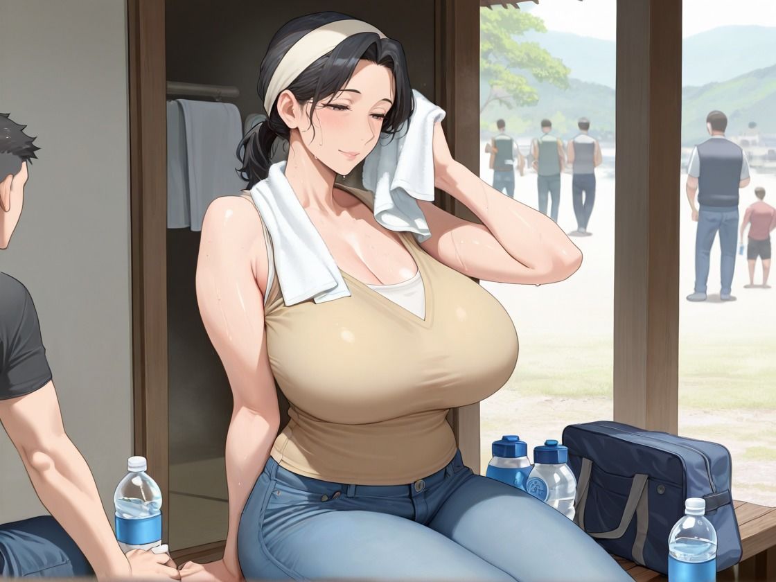 町内会の人妻に孕ませセックス サンプル1ページ目