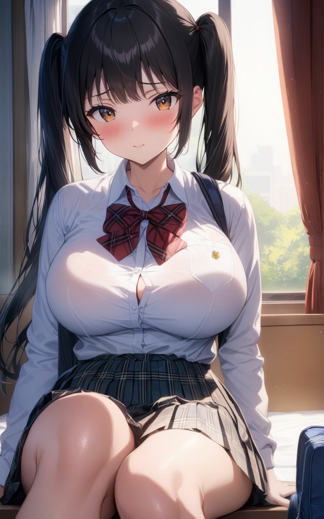 女子校生 猫耳リフレ  ごめんね、お父さん、お母さん サンプル2ページ目