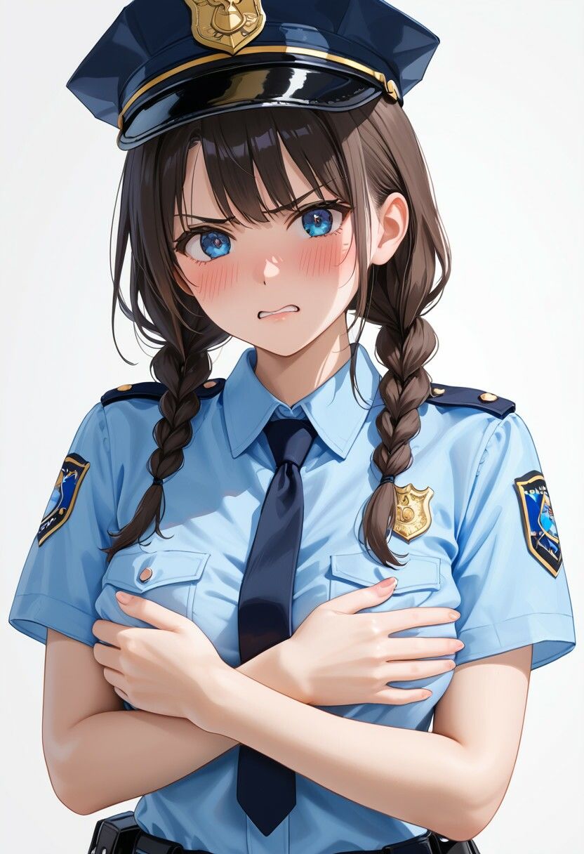 「嫌な顔されながらおっぱい見せてもらう」AIイラスト集 vol.1 サンプル8ページ目