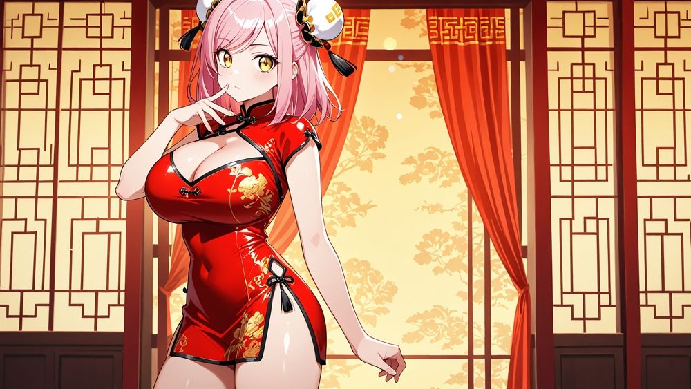 爆乳青髪ピンク髪グラビア姉妹が密着種付けレッスン【4K】【400枚】 サンプル7ページ目