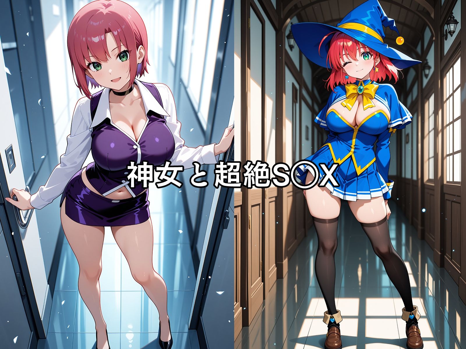 パチスロで人気のリ〇＆ア〇スのエロCG集 サンプル1ページ目