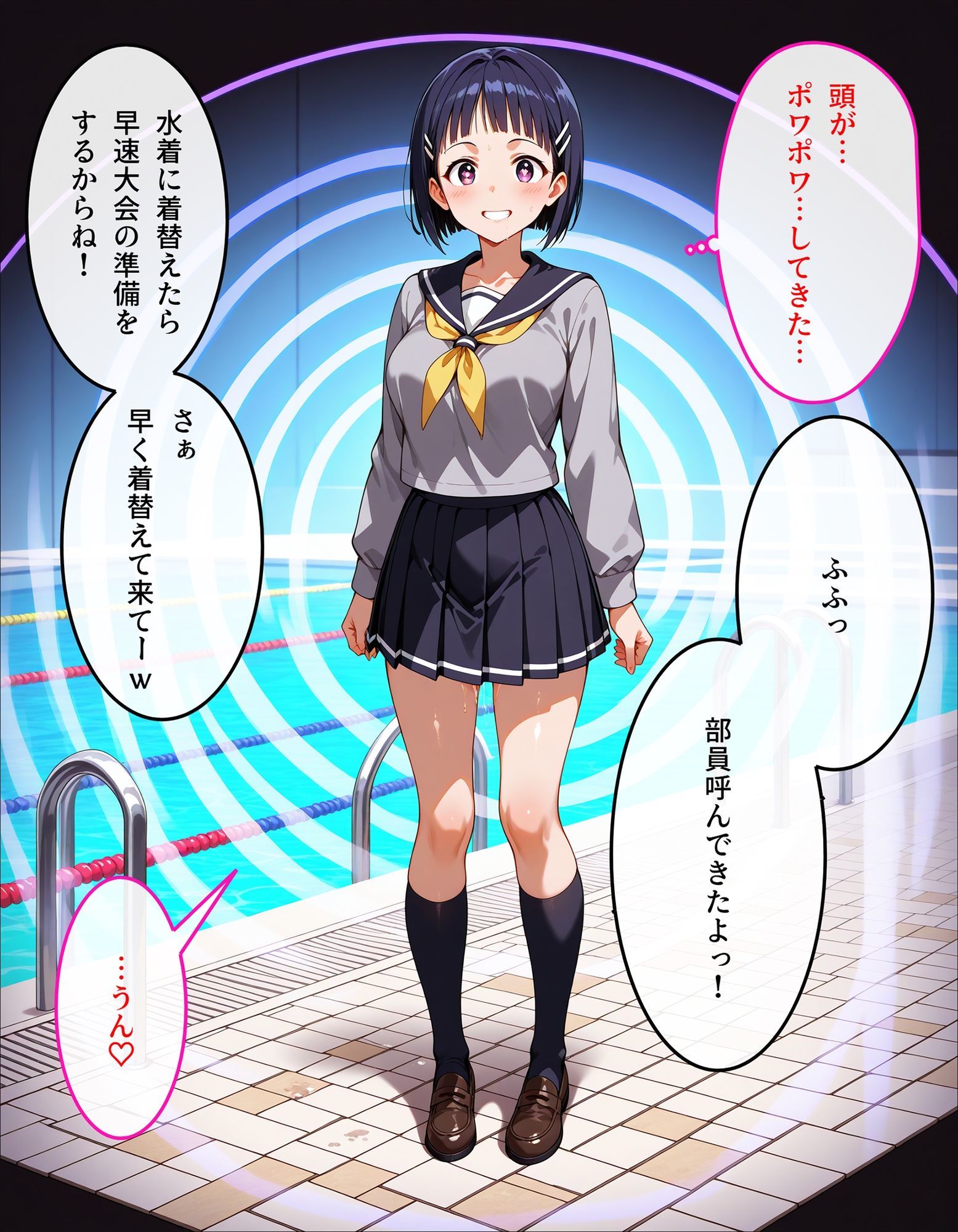直葉のスク水特別授業 サンプル4ページ目