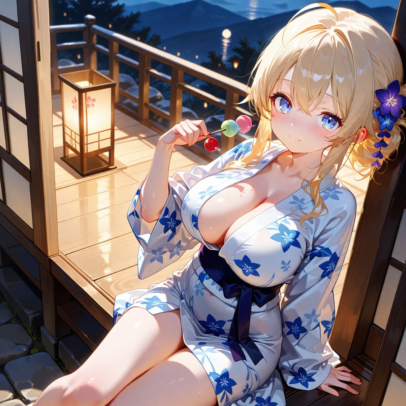 【Part6】淫乱JK浴衣で中出し大会☆彡 サンプル1ページ目