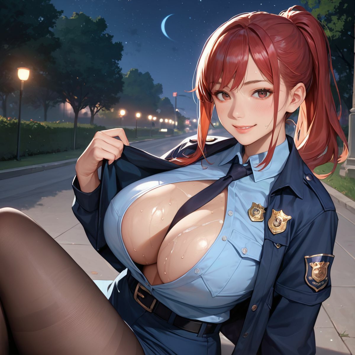性欲処理課の淫乱婦警4 サンプル1ページ目