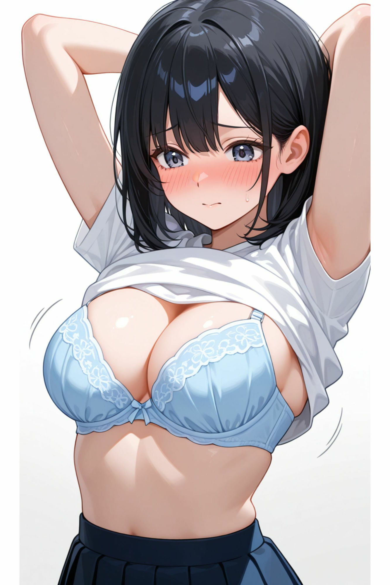 黒髪JKのえっちな自撮り サンプル5ページ目