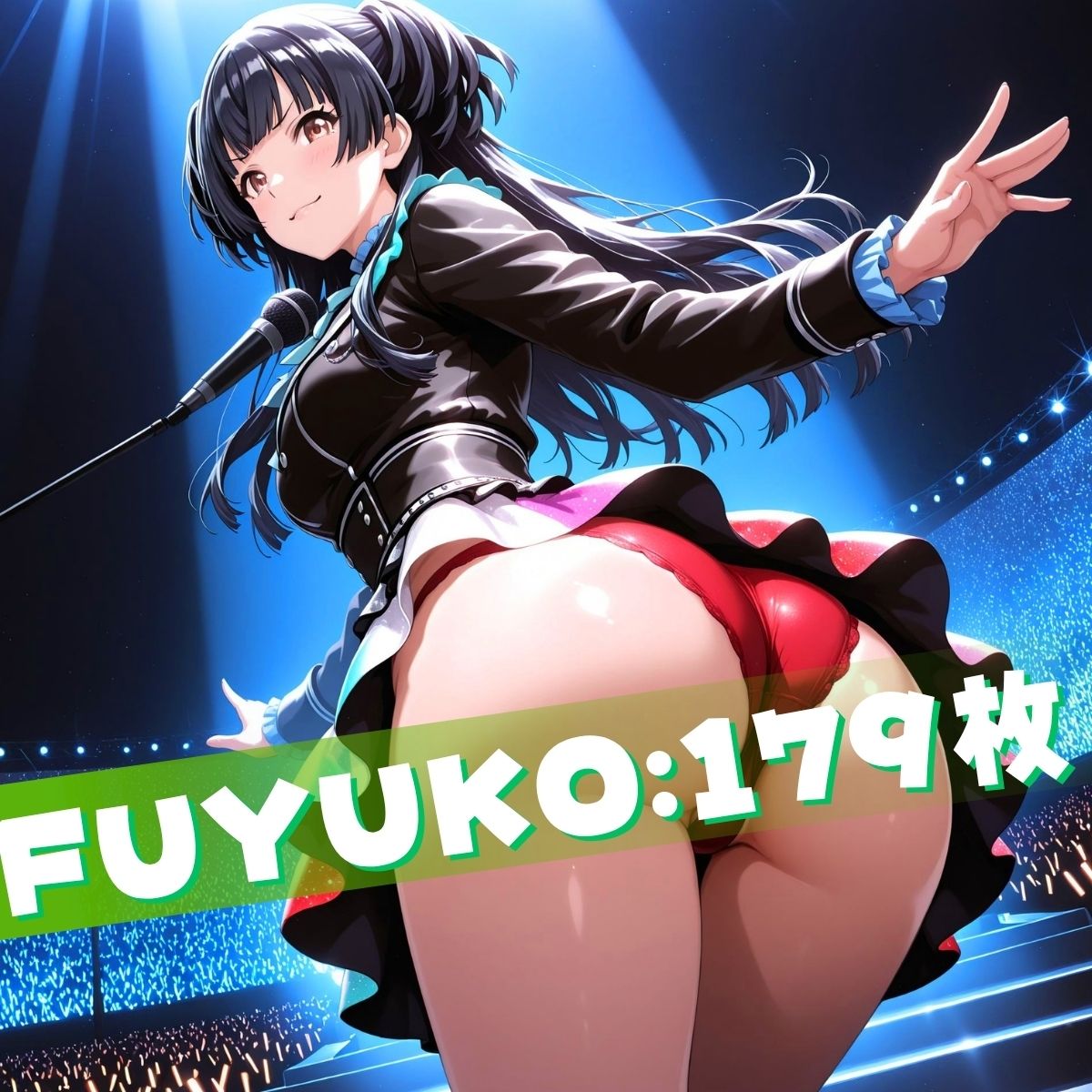アイドルのライブにファン乱入！？ サンプル3ページ目