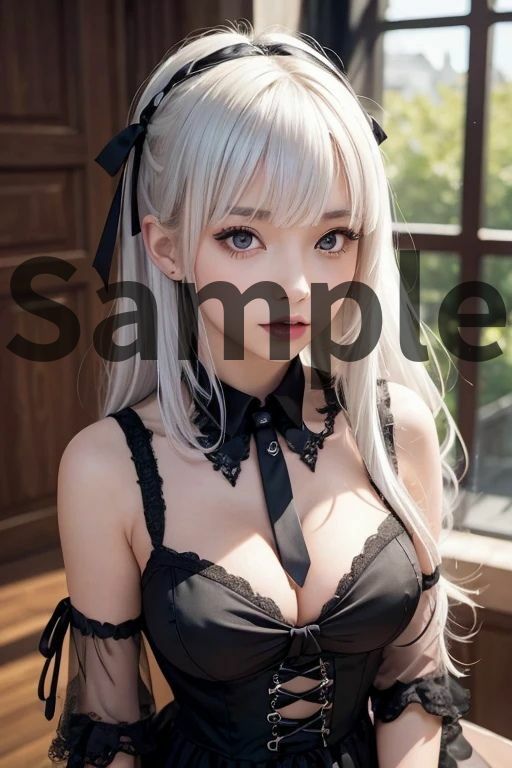 AAS 美女×ゴスロリ【AIグラビア写真集】オーバー200 アメージングAI画像シリーズ サンプル5ページ目
