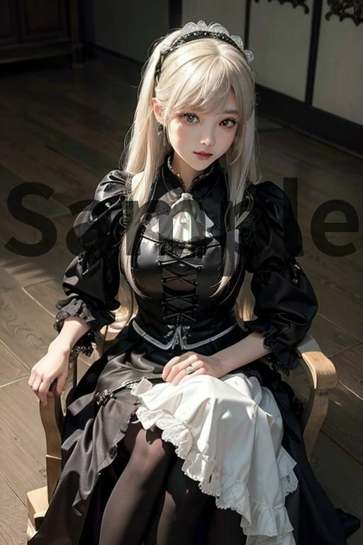 AAS 美女×ゴスロリ【AIグラビア写真集】オーバー200 アメージングAI画像シリーズ サンプル9ページ目