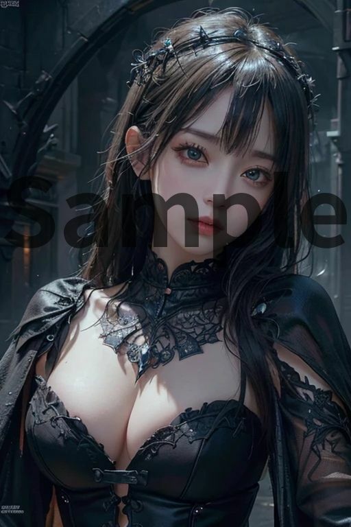 AAS 美女×ゴスロリ【AIグラビア写真集】オーバー200 アメージングAI画像シリーズ サンプル10ページ目