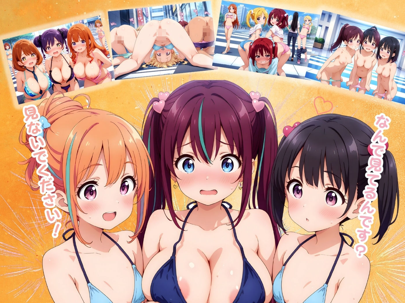えちえち★学園 〜お外で露出しちゃう少女たち〜 サンプル2ページ目