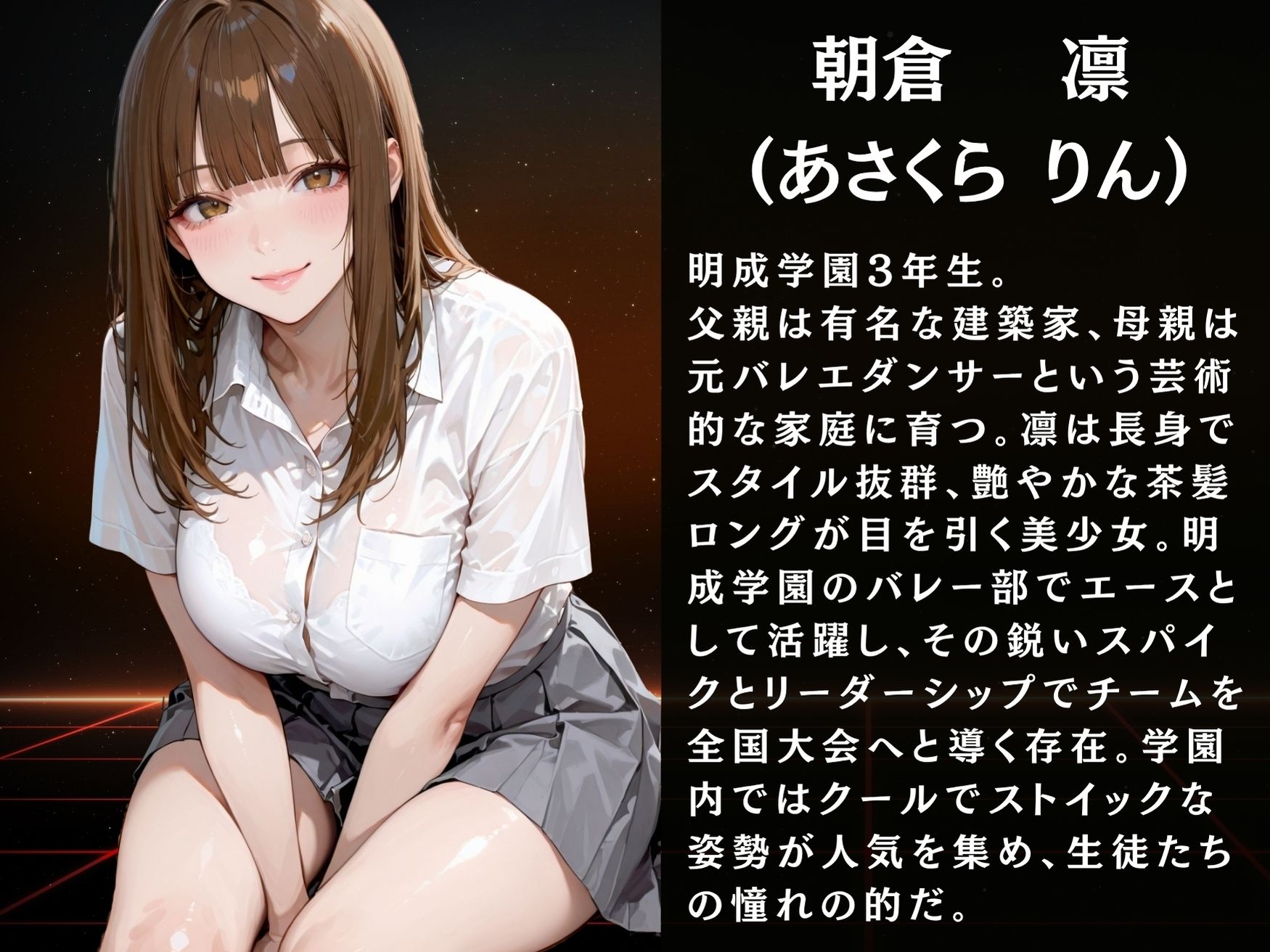 放課後の性指導 〜 朝倉凛の禁断の記録-ハメ撮り サンプル2ページ目