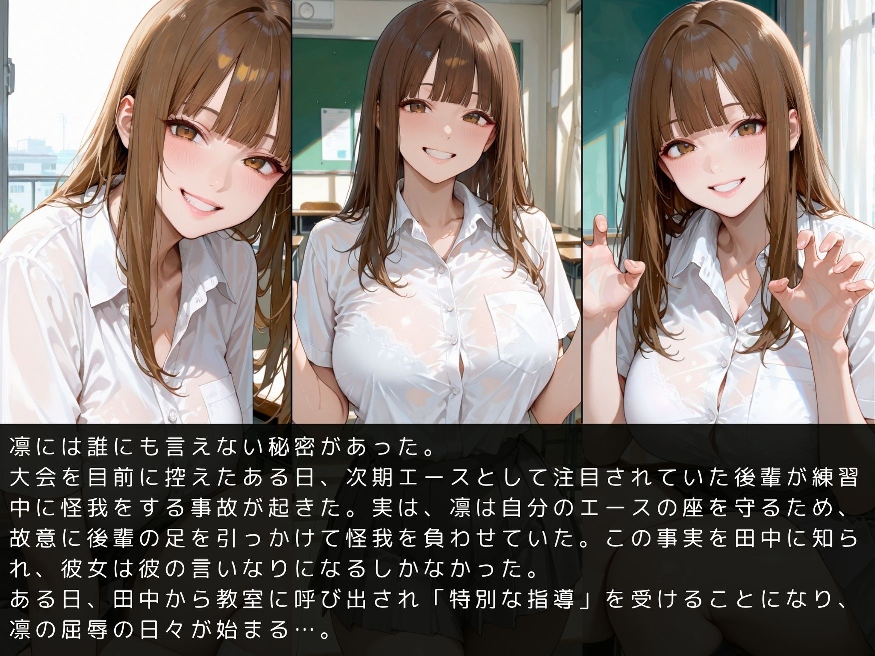 放課後の性指導 〜 朝倉凛の禁断の記録-ハメ撮り サンプル3ページ目