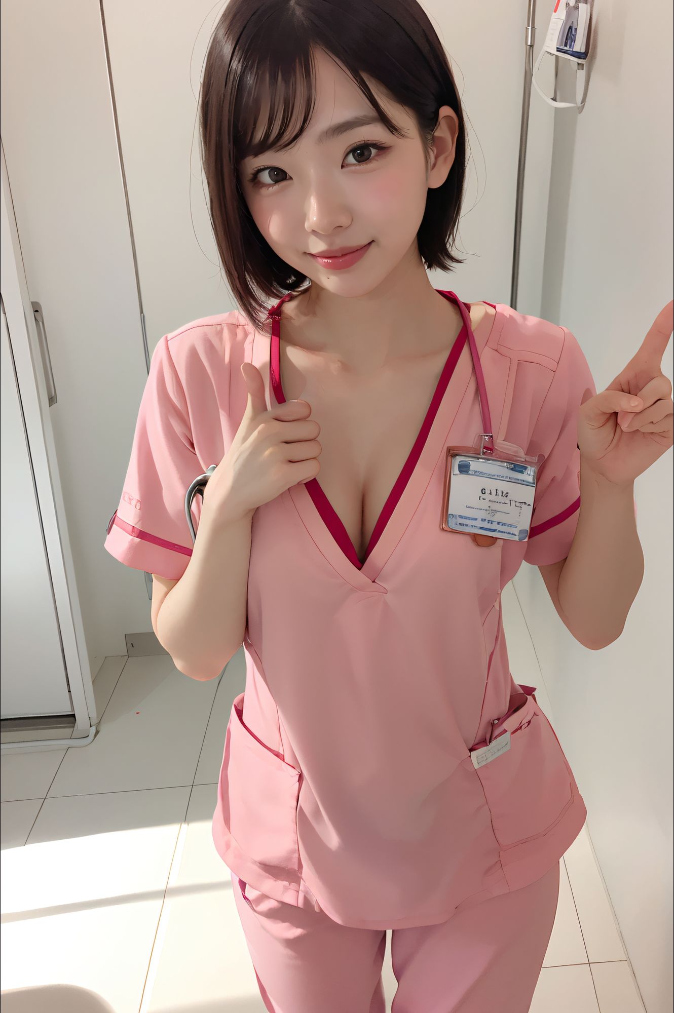 コスプレシリーズ 新米ナース風 サンプル1ページ目