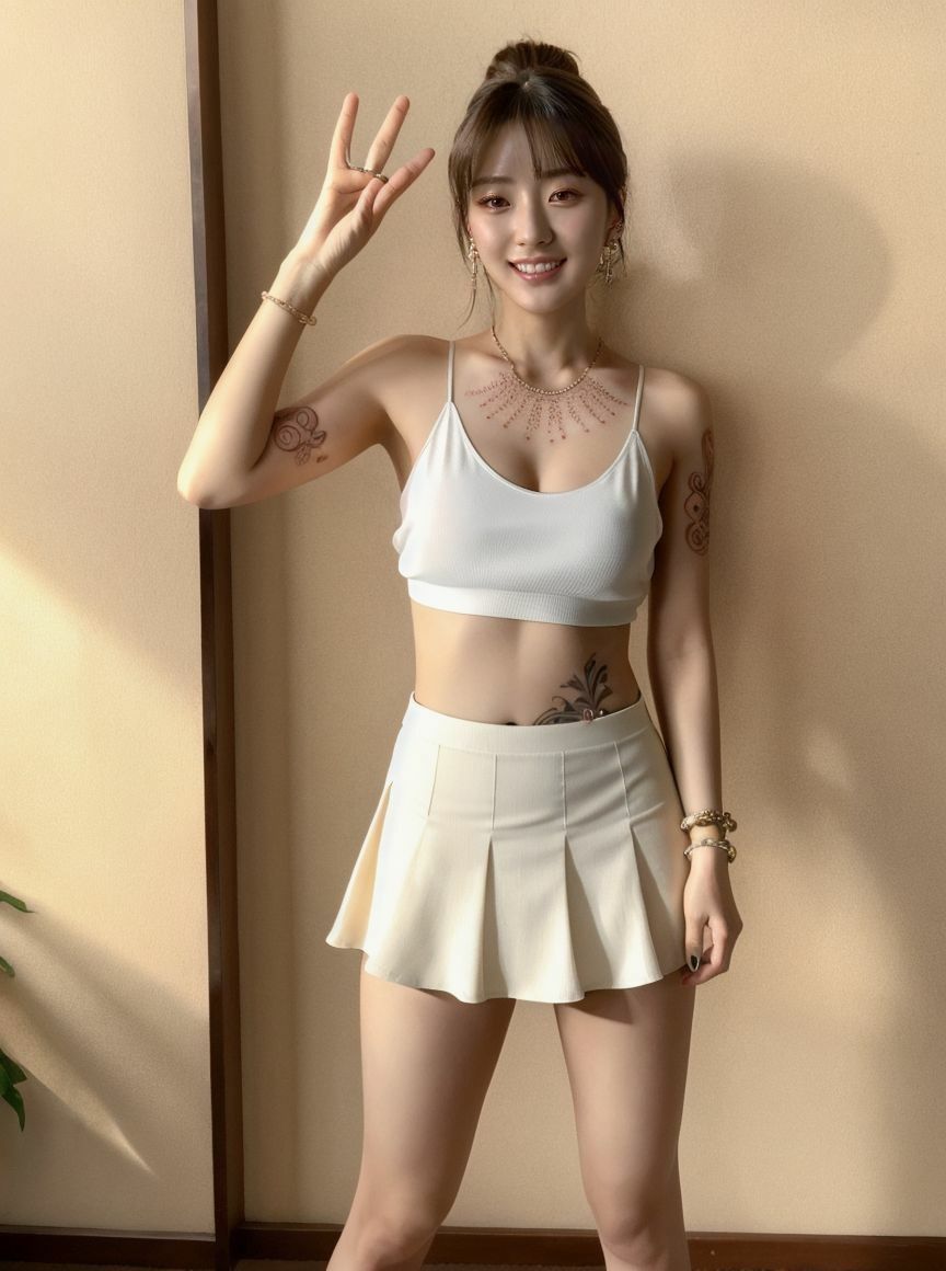 タトゥー美女の柔肌 サンプル1ページ目