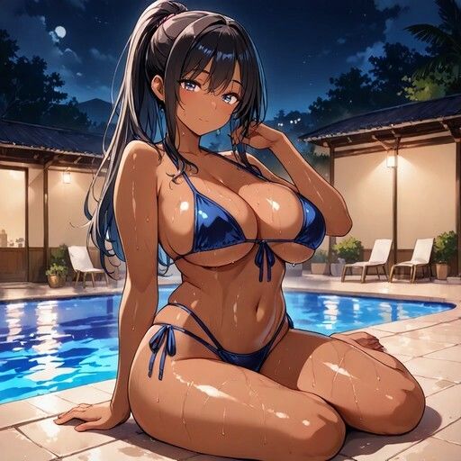 巨乳×水着シリーズ vol.4 サンプル3ページ目