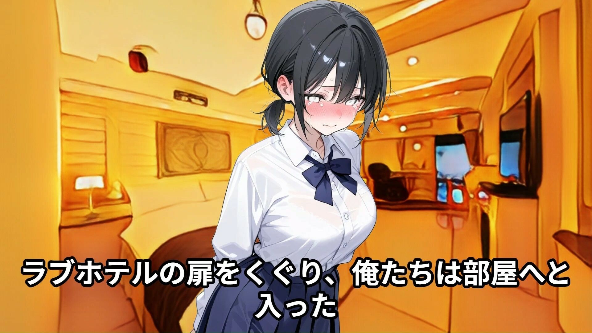 【羞恥体験告白】高身長175cmの女子学生が目の前に立ってて勝手にビビった俺、実はただの気弱で可憐な子だったので、満員電車で弄んでしまった話（中編） サンプル3ページ目