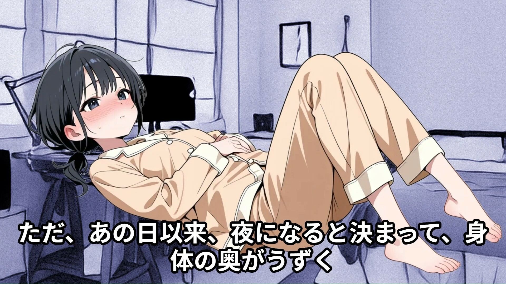 【羞恥体験告白】高身長175cmの女子学生が目の前に立ってて勝手にビビった俺、実はただの気弱で可憐な子だったので、満員電車で弄んでしまった話（中編） サンプル9ページ目