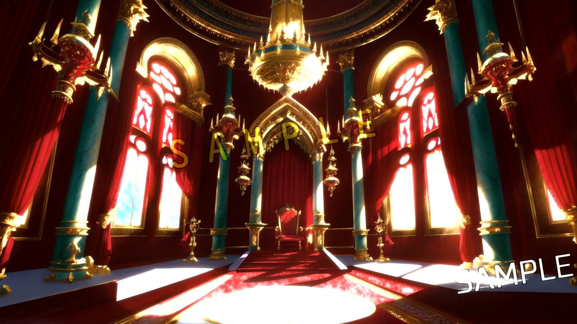 ファンタジー背景素材全12種＋a サンプル2ページ目