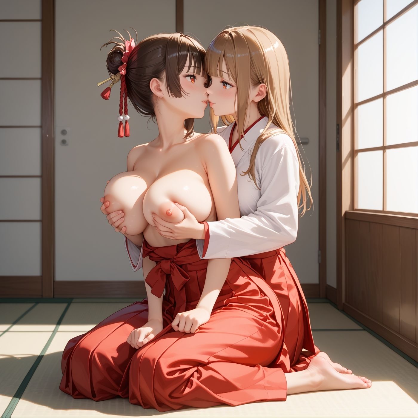 学園性活！ハメを外しまくる文化祭【巫女編2の厳選CG300枚収録】 サンプル8ページ目