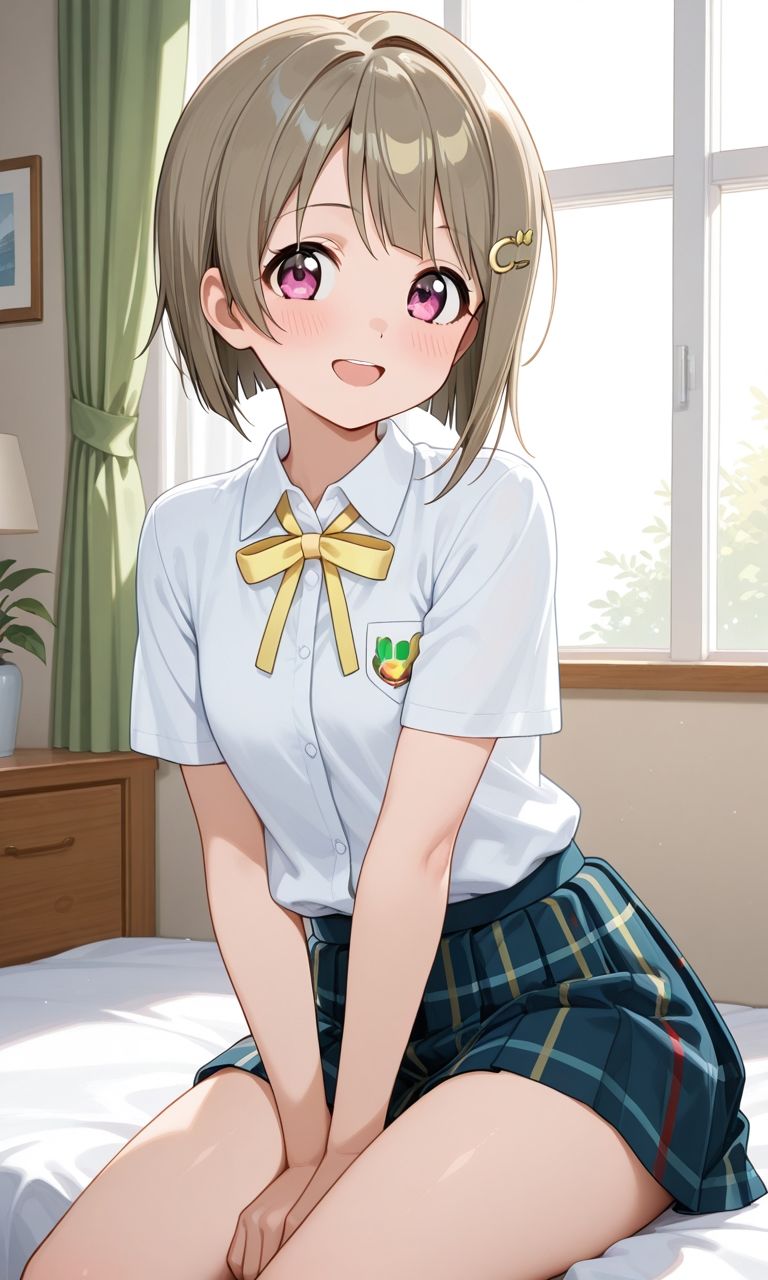 中◯かすみちゃんのえっちなイラストでひたすら抜こう！ サンプル4ページ目