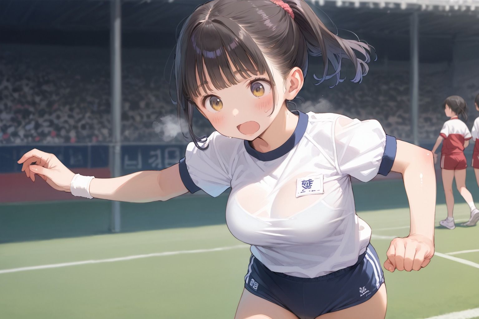 美少女たちの大人な運動会 サンプル1ページ目