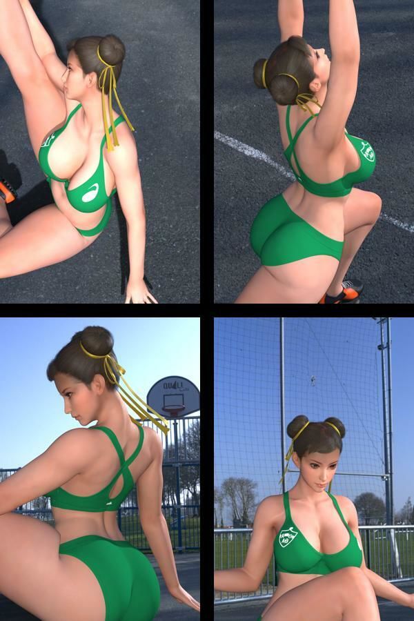 元祖中華女性格闘家 チュンリー（春麗）の写真集 麗しき春_05 サンプル2ページ目